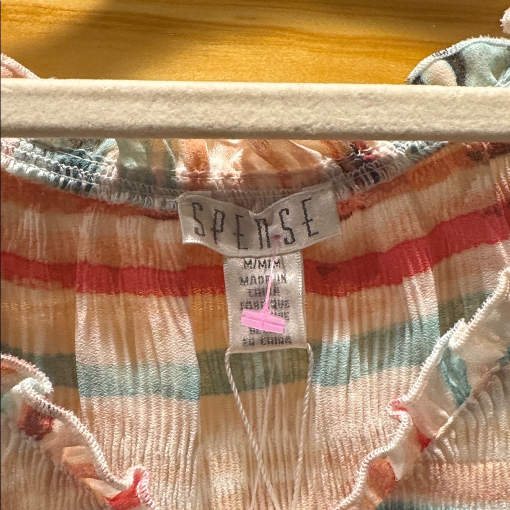 Spense Multicolor Striped Blouse medium - Picture 3 of 5